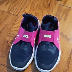 Nike Kids Pink and Black Shoes